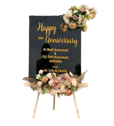 Papan Bunga Akrilik Rambeanak